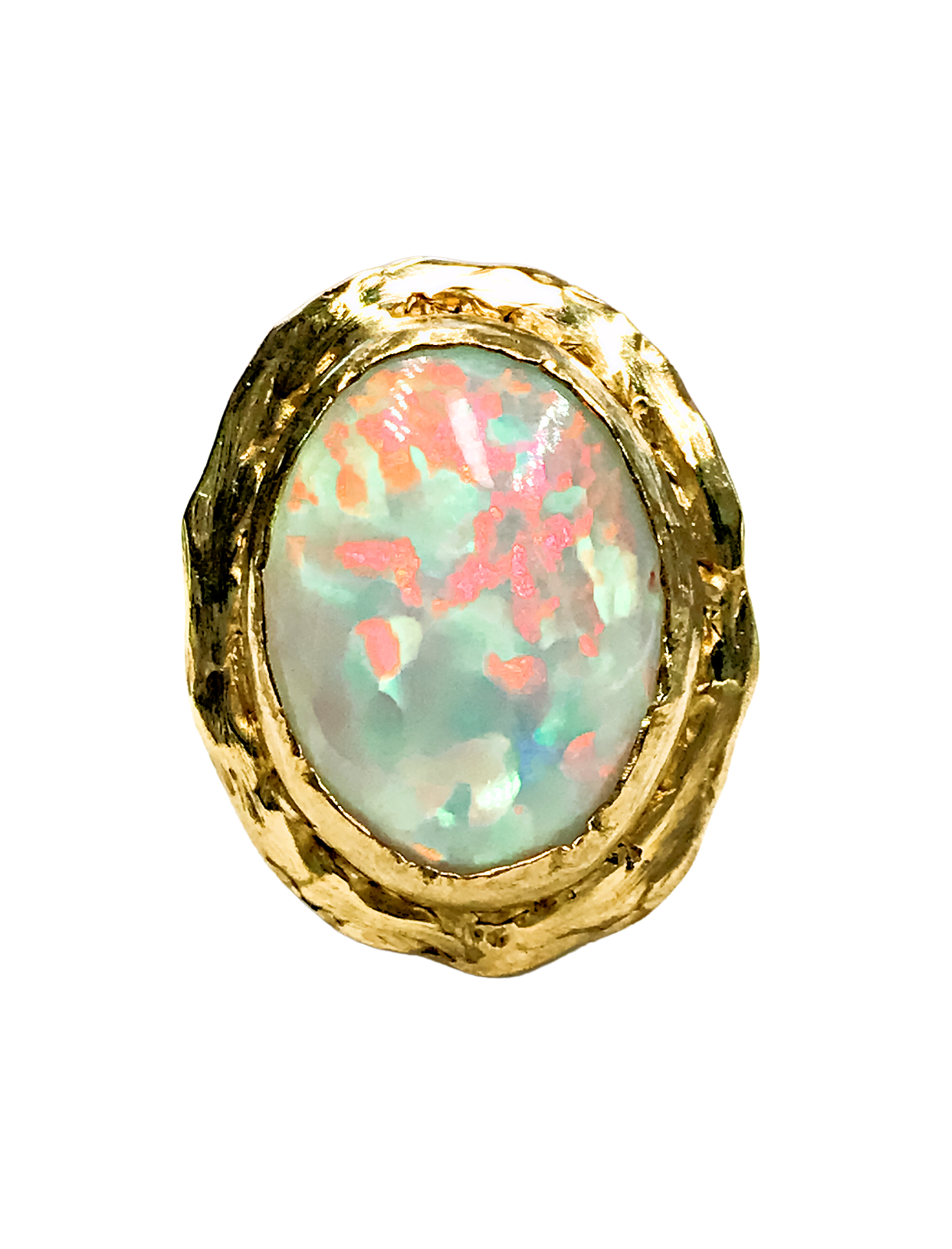 Ethiopian Opal Heirloom Ring | Earth Sage Jewelry