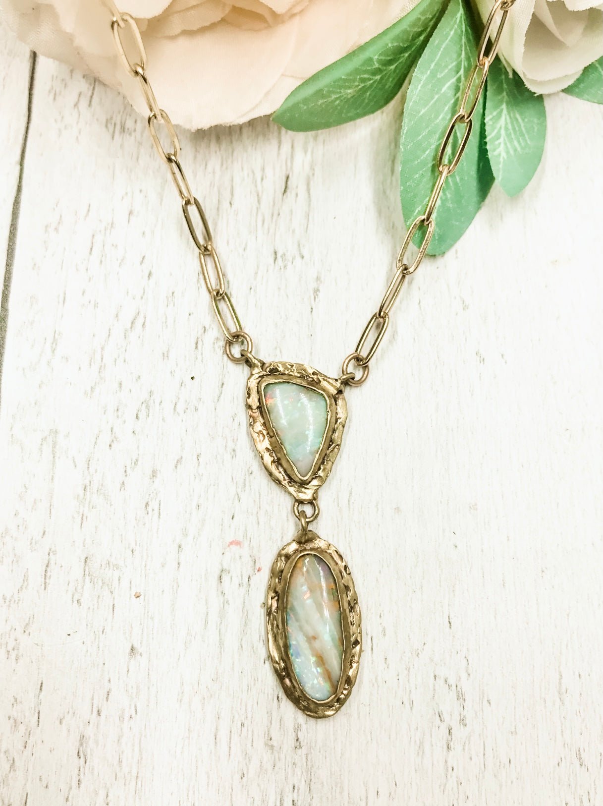 Boulder Opal Pendant | Earth Sage Jewelry