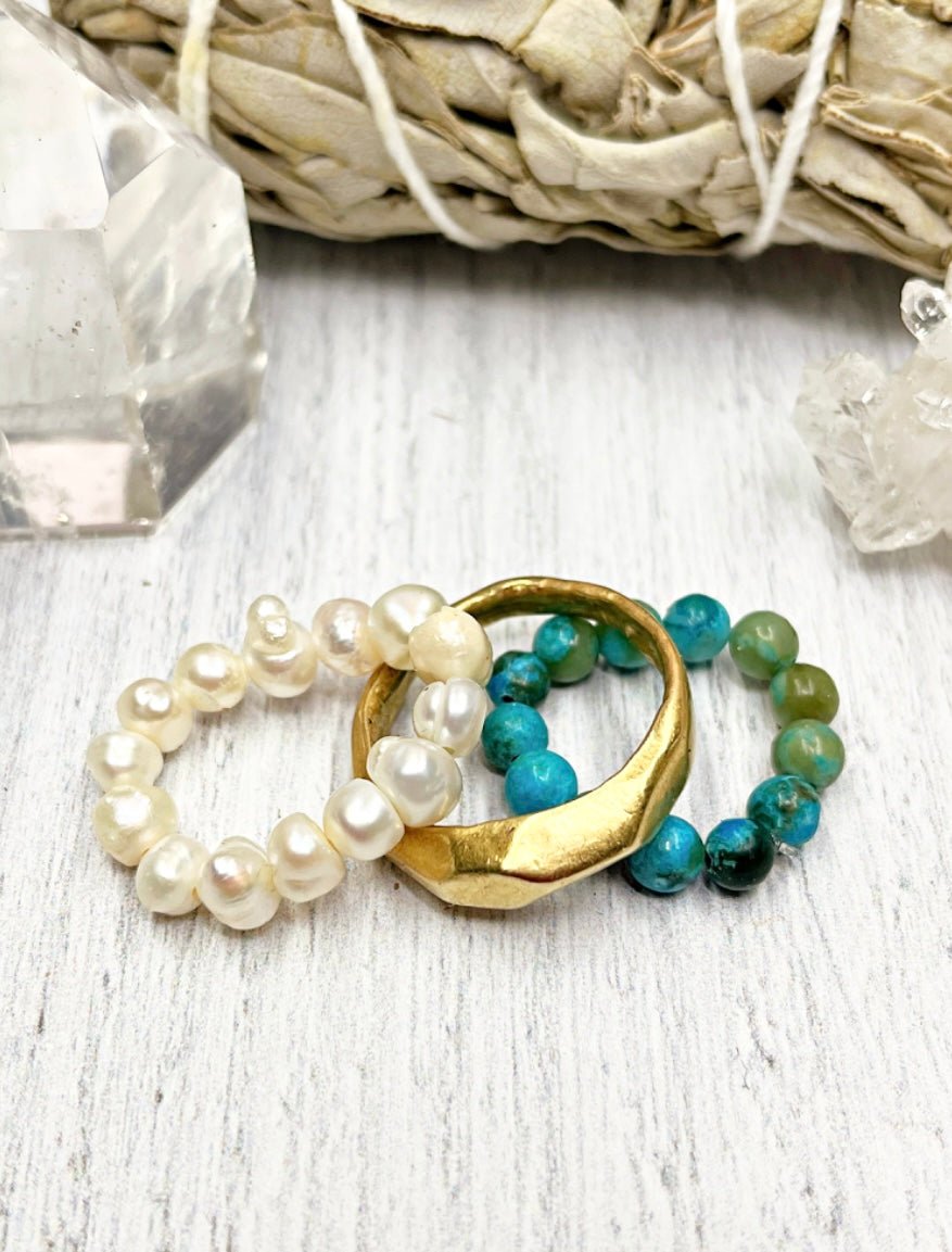 Stacking Ring set | Earth Sage Jewelry
