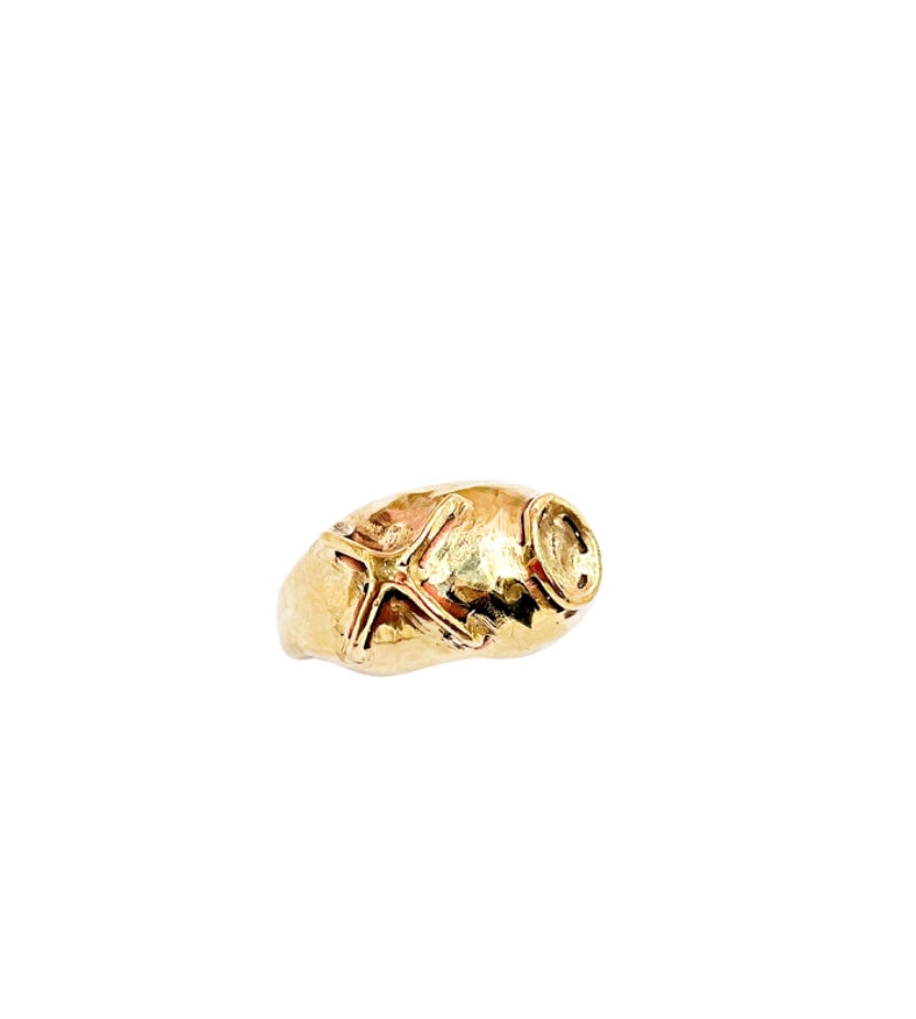 XO ring | Earth Sage Jewelry